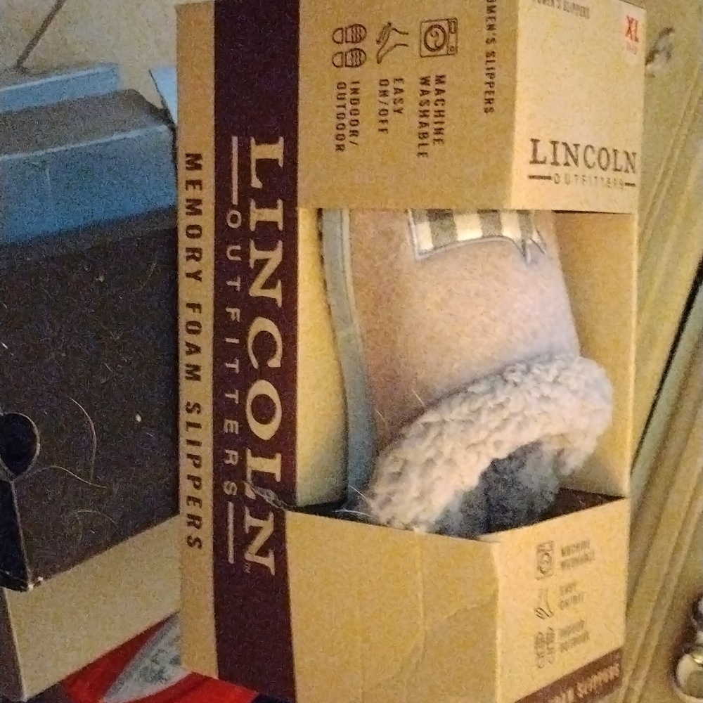 Lincoln outfitters slippers.